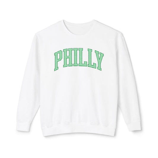 Philly Seersucker Crewneck Sweatshirt