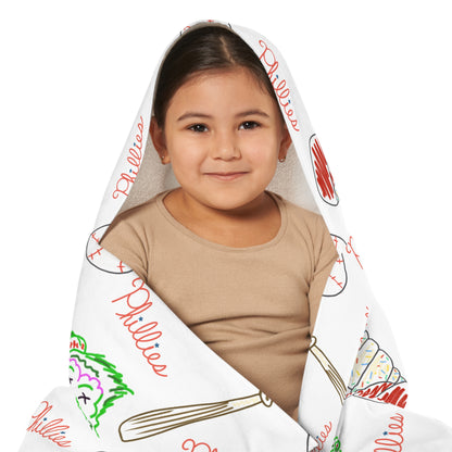 Phillies Youth Hooded Towel