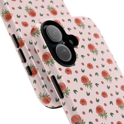 Peony Collage Phone Case