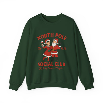 Santa Social Sweatshirt