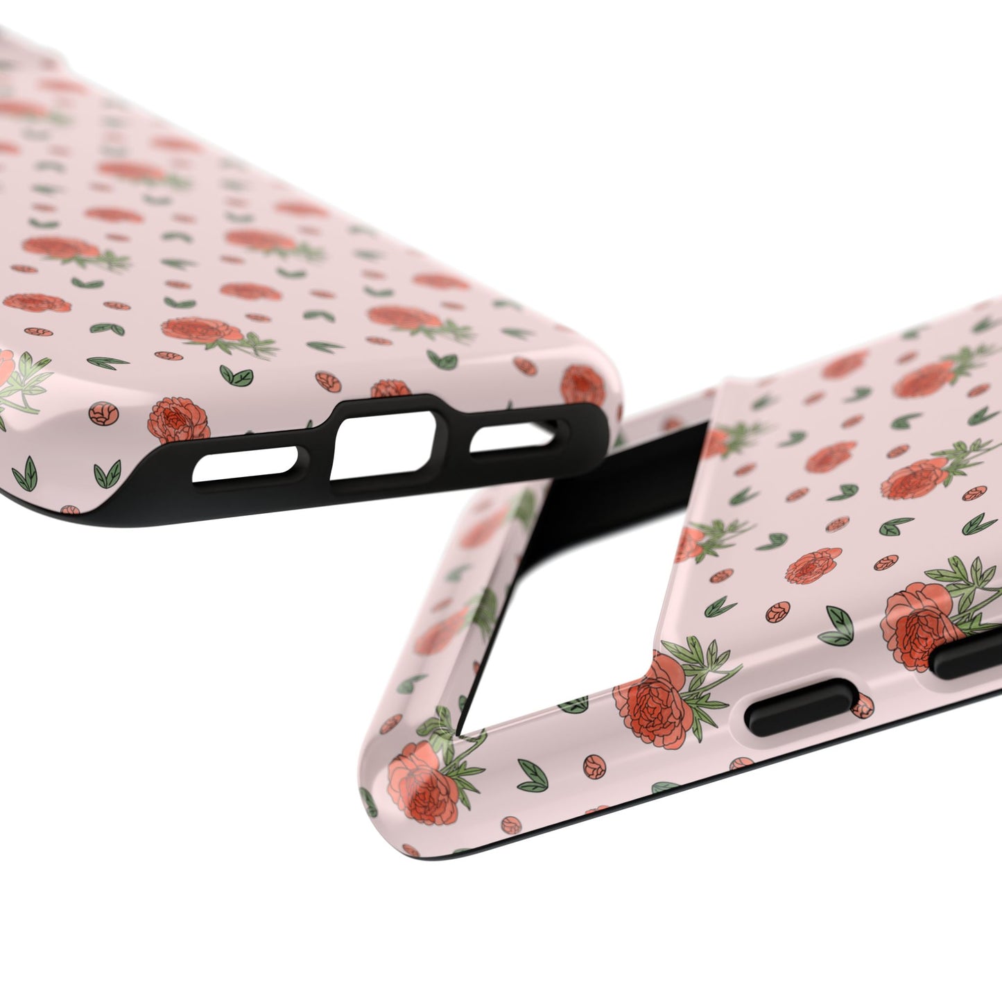 Peony Collage Phone Case
