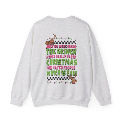 Grinch Crewneck Sweatshirt