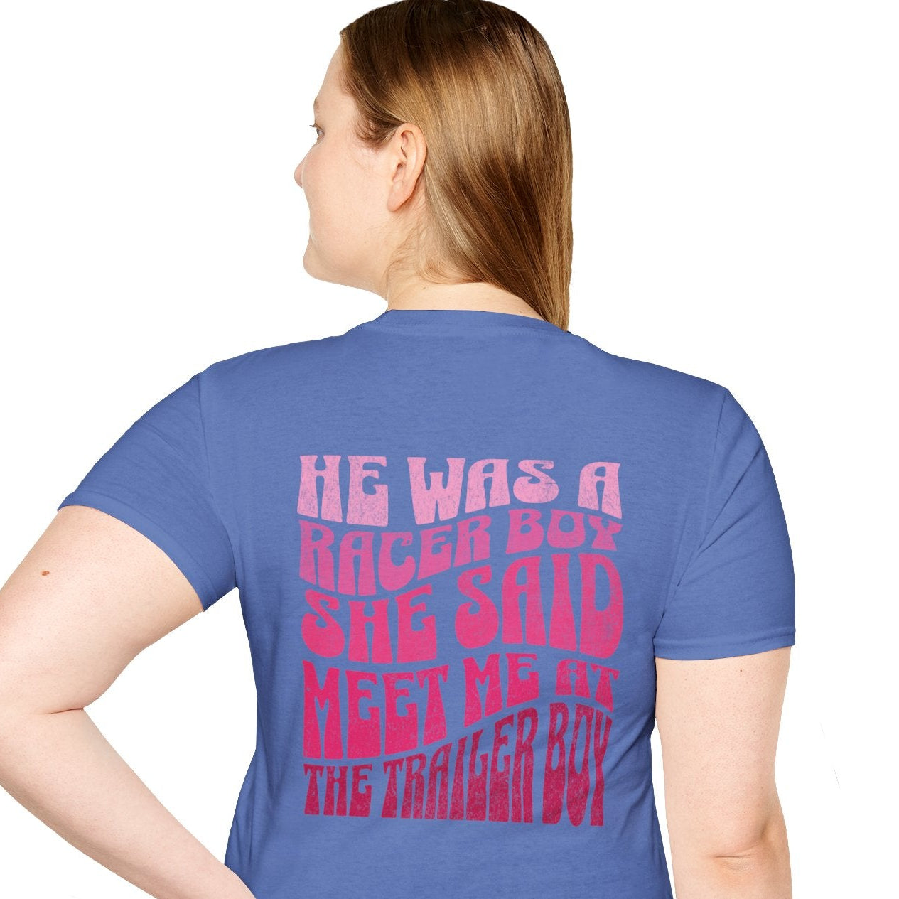 Racer Boy Pink T-Shirt