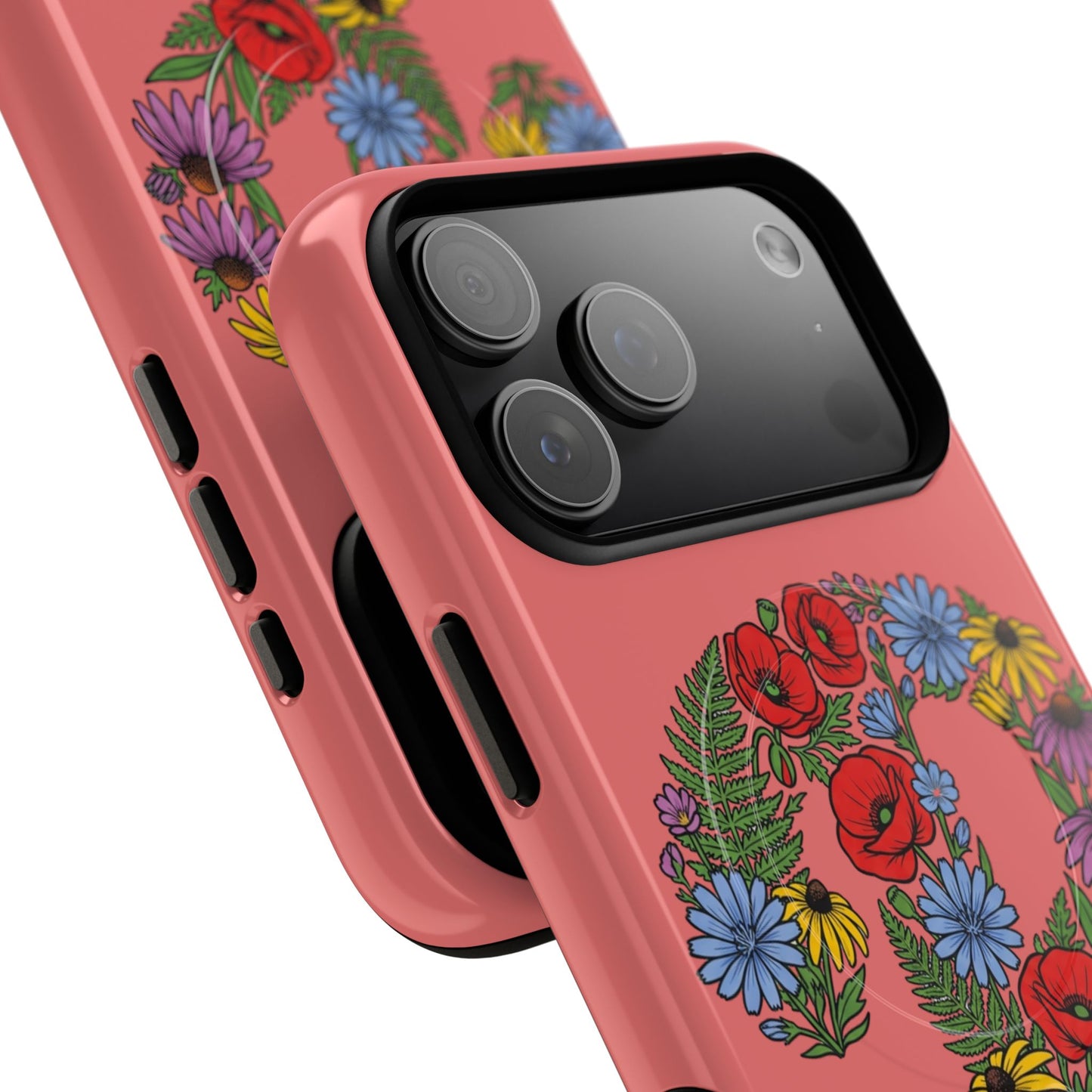 Floral Philly Tough Magnetic Phone Case
