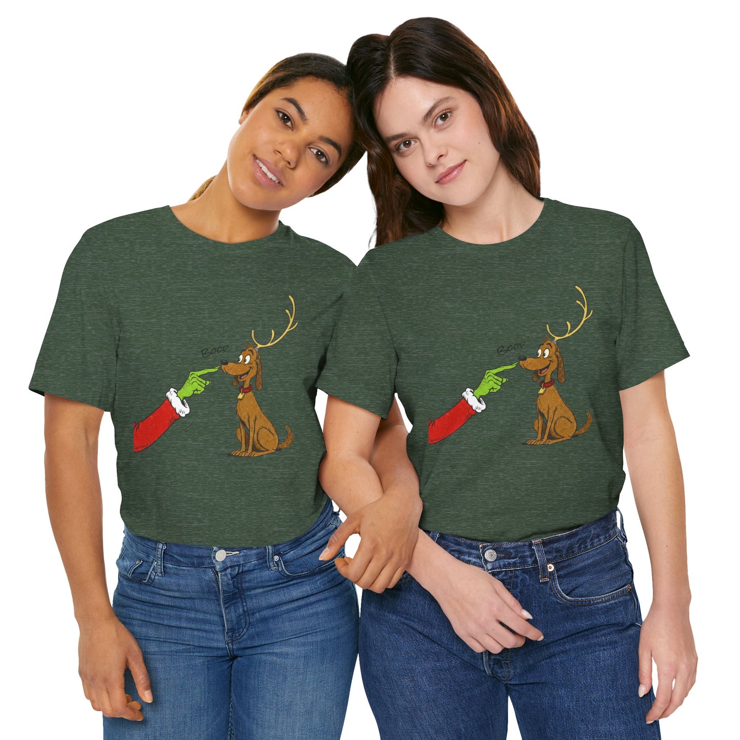 Grinch Boop Unisex Jersey Short Sleeve Tee