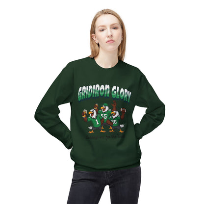 Gridiron Unisex Midweight Softstyle Fleece Crewneck Sweatshirt