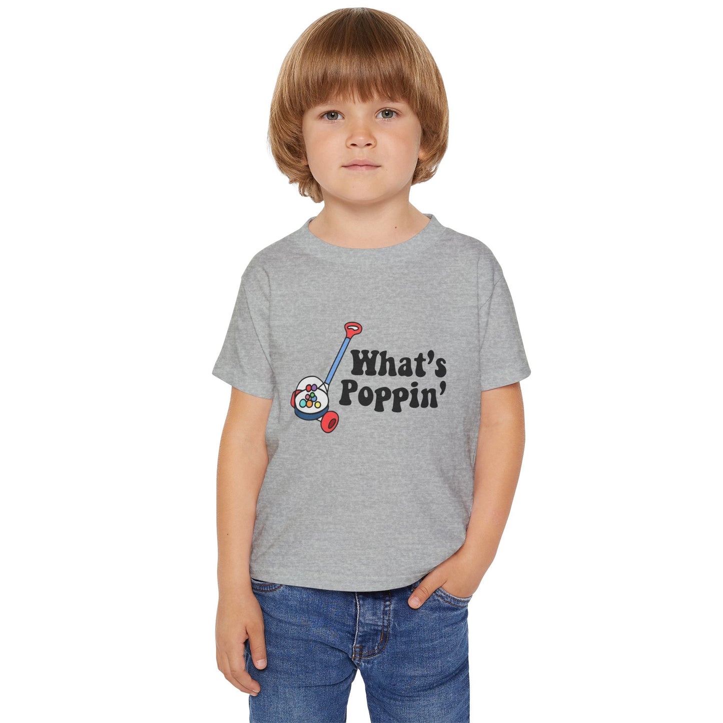 What's Poppin Toddler T-shirt