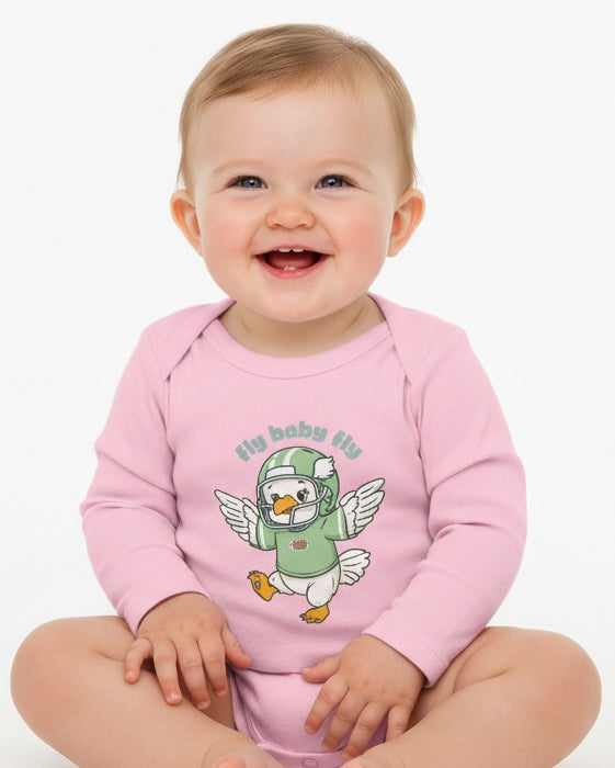 Fly Baby Fly Infant Long Sleeve Bodysuit