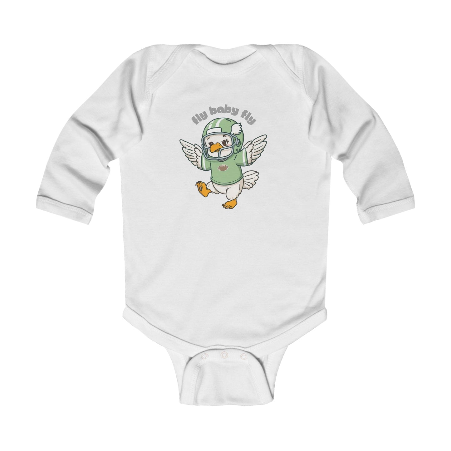 Fly Baby Fly Infant Long Sleeve Bodysuit