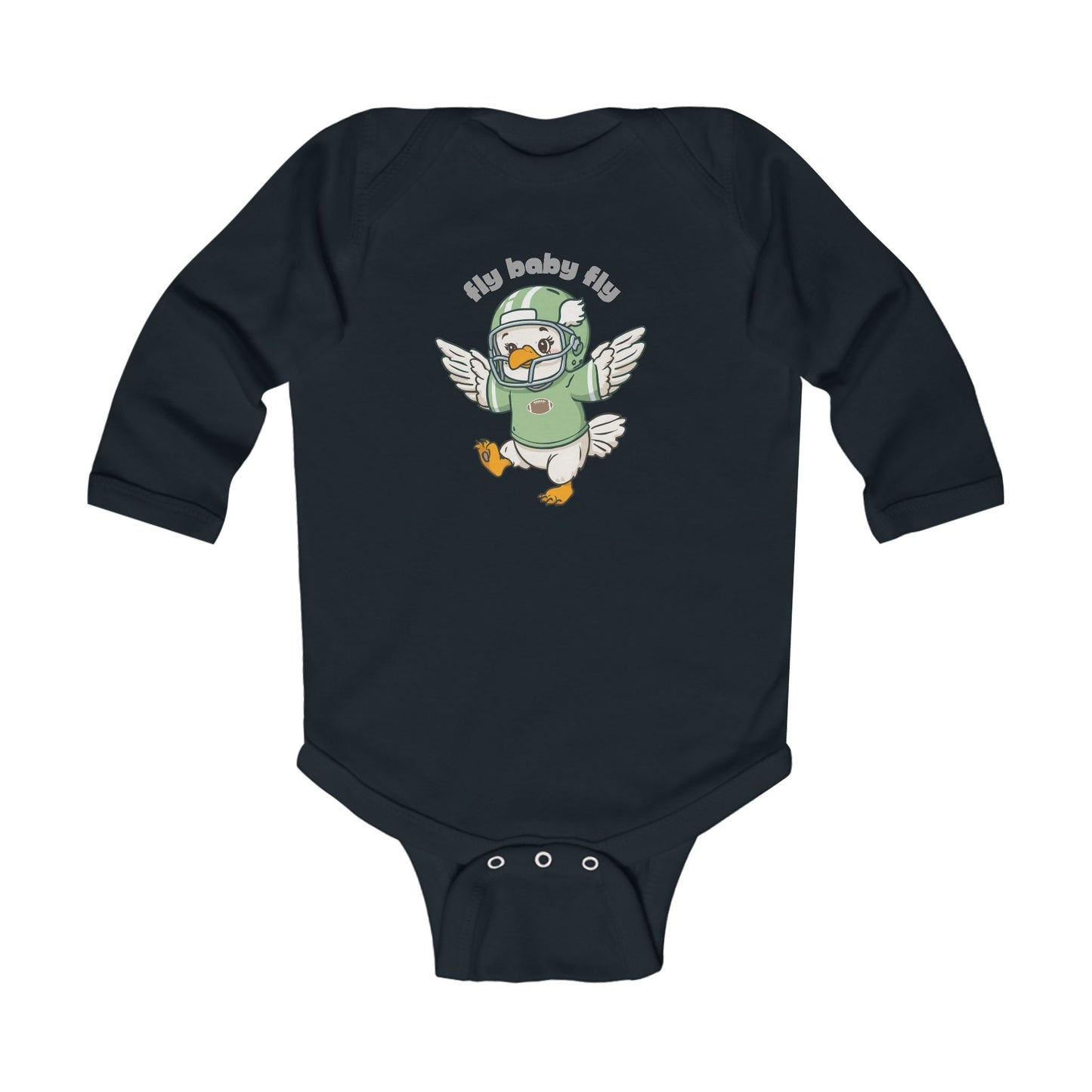Fly Baby Fly Infant Long Sleeve Bodysuit