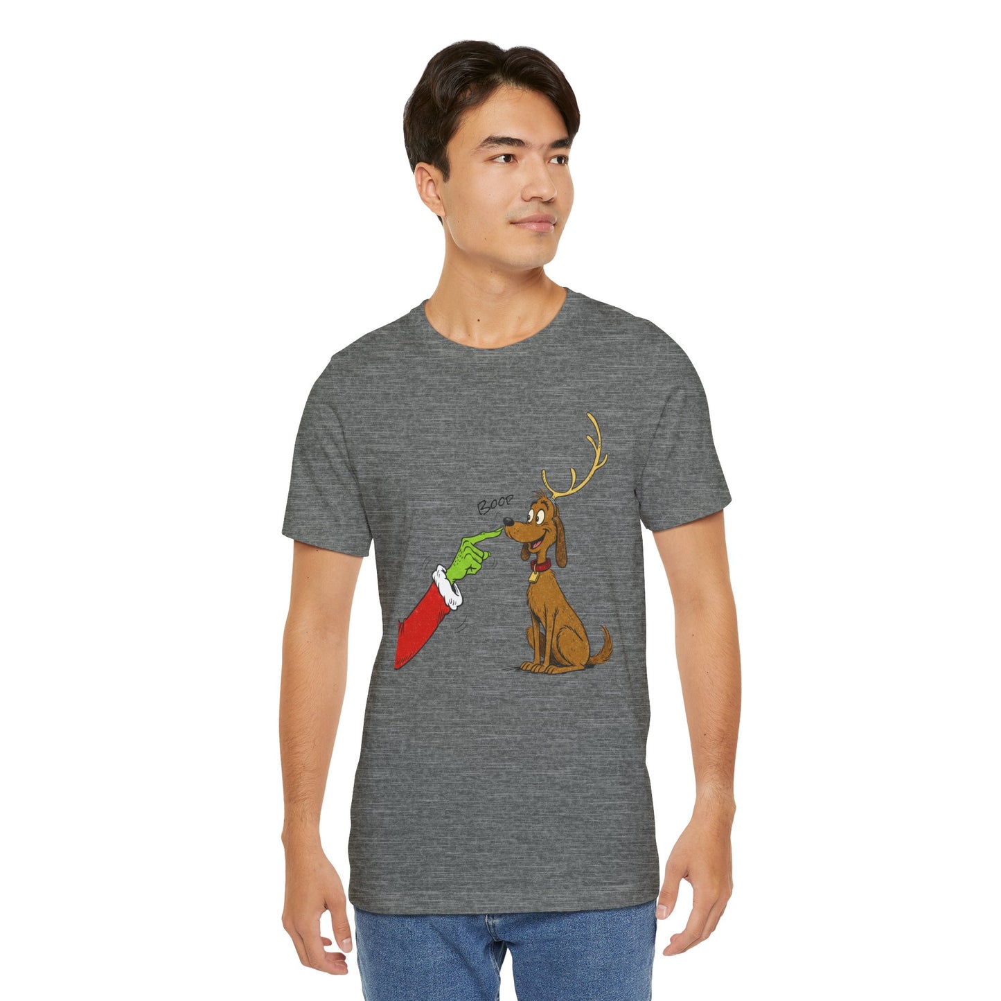 Grinch Boop Unisex Jersey Short Sleeve Tee