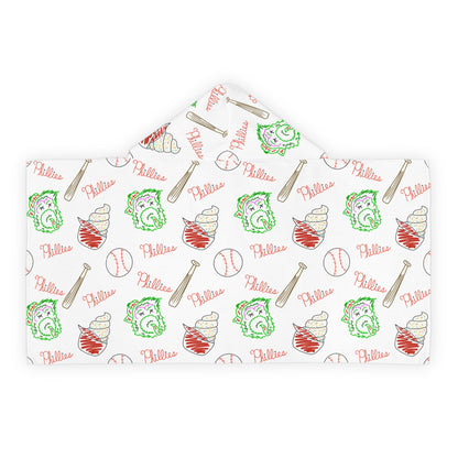 Phillies Youth Hooded Towel