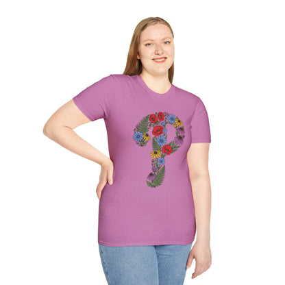 Floral  P T-Shirt