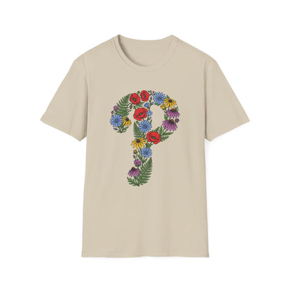Floral  P T-Shirt