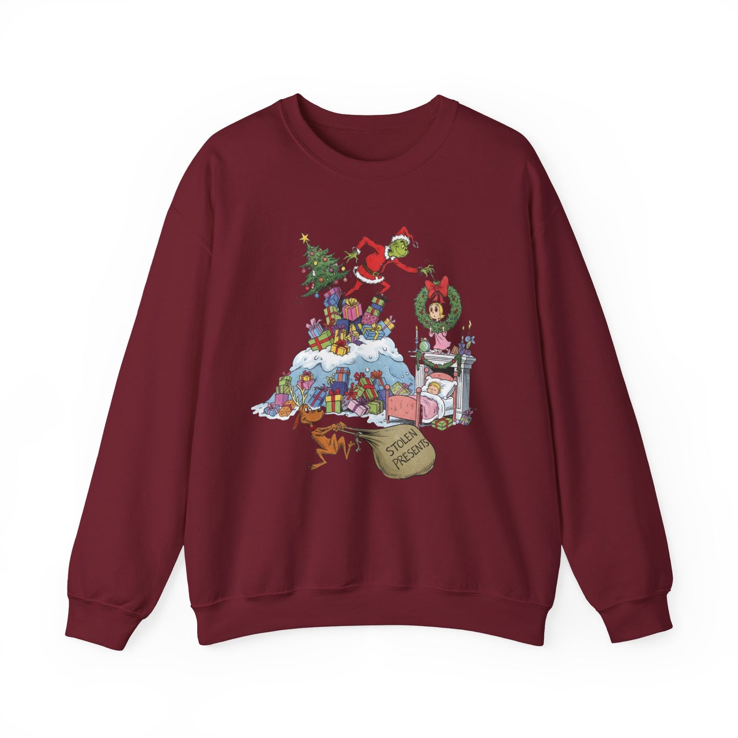 Grinch Presents Unisex Heavy Blend™ Crewneck Sweatshirt