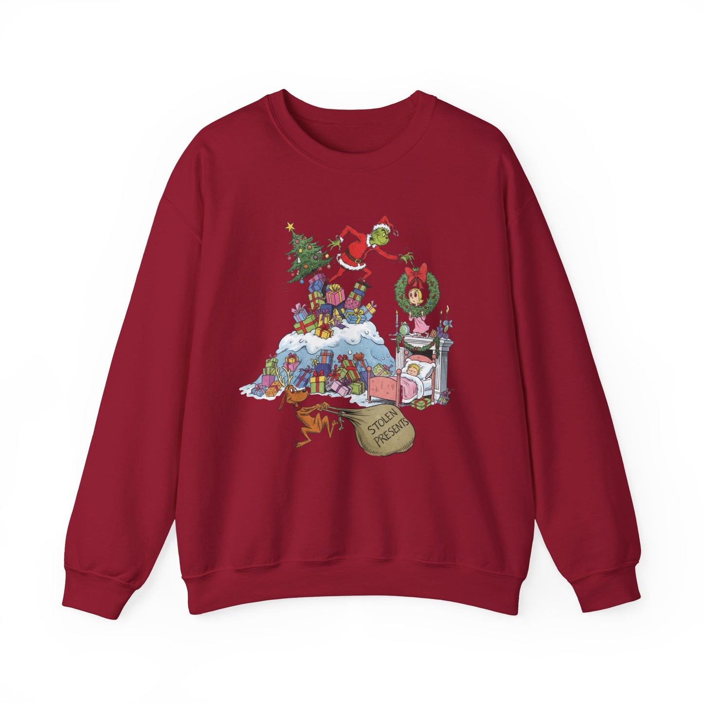 Grinch Presents Unisex Heavy Blend™ Crewneck Sweatshirt
