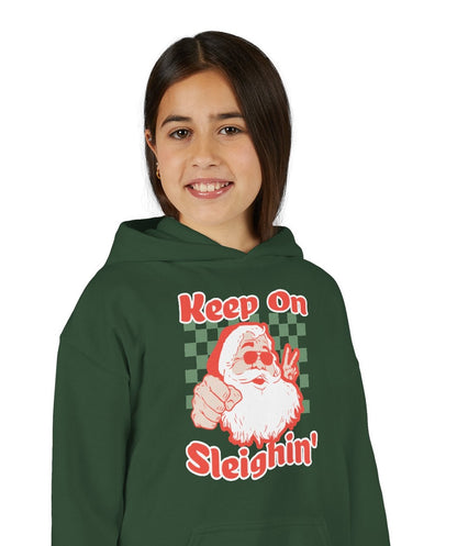 Youth Sleighin' Hooded Sweatshirt