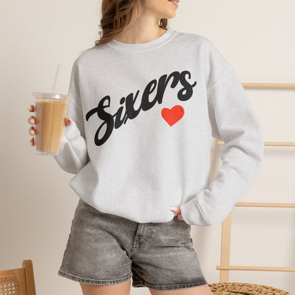 Sixers Heart Sweatshirt