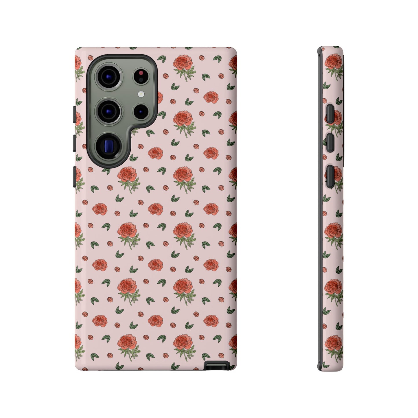 Peony Collage Phone Case