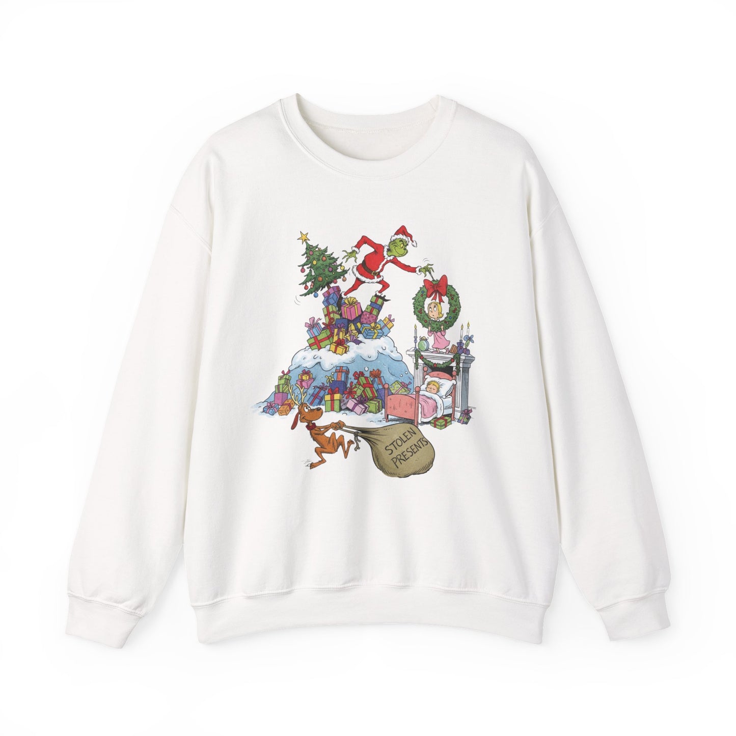 Grinch Presents Unisex Heavy Blend™ Crewneck Sweatshirt