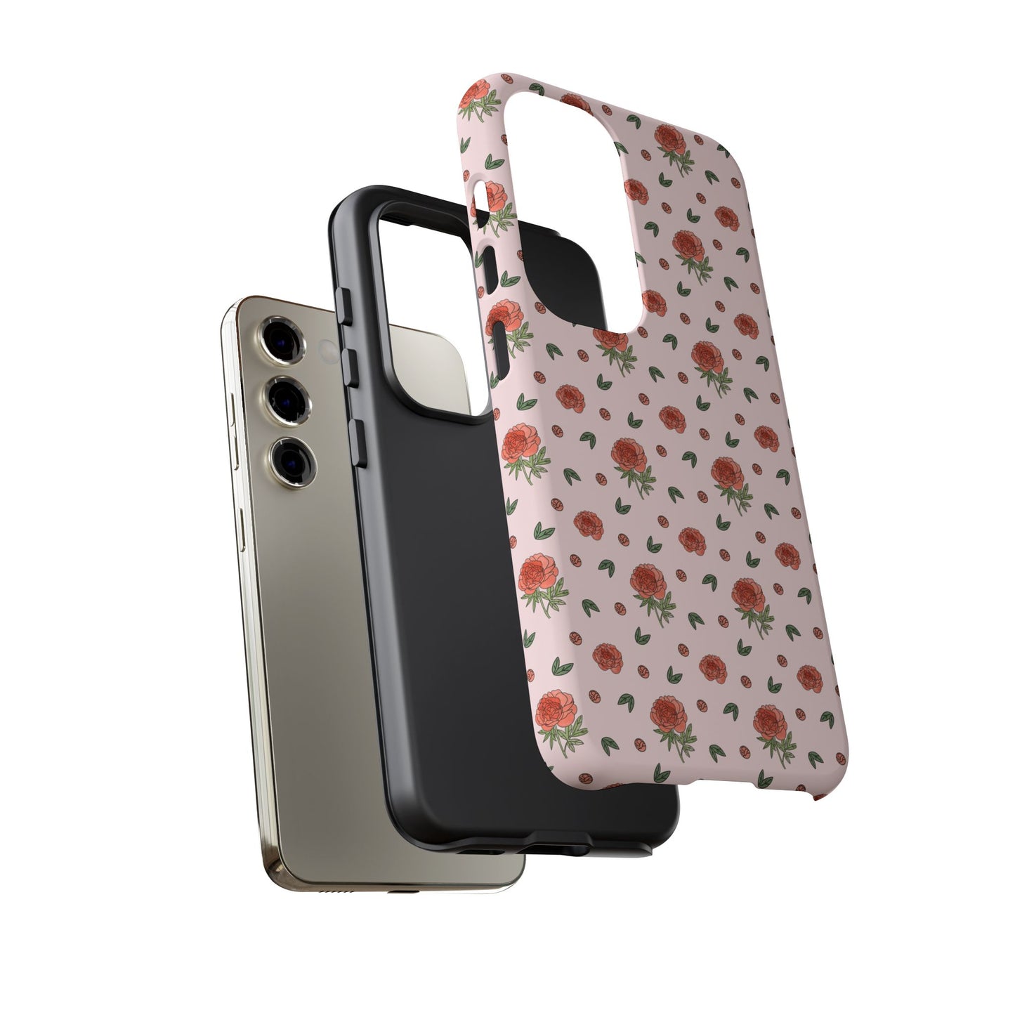 Peony Collage Phone Case