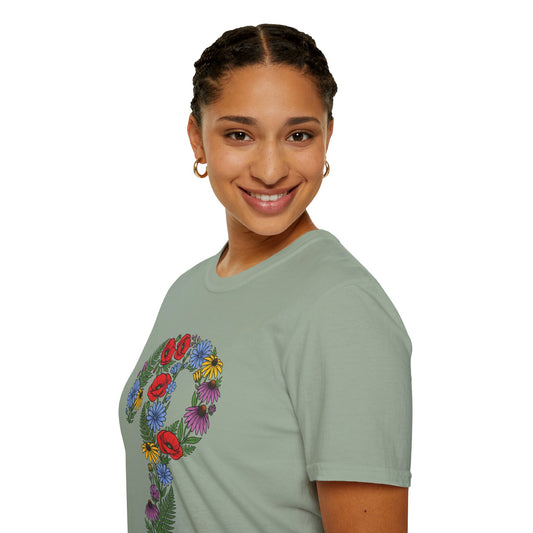 Floral  P T-Shirt