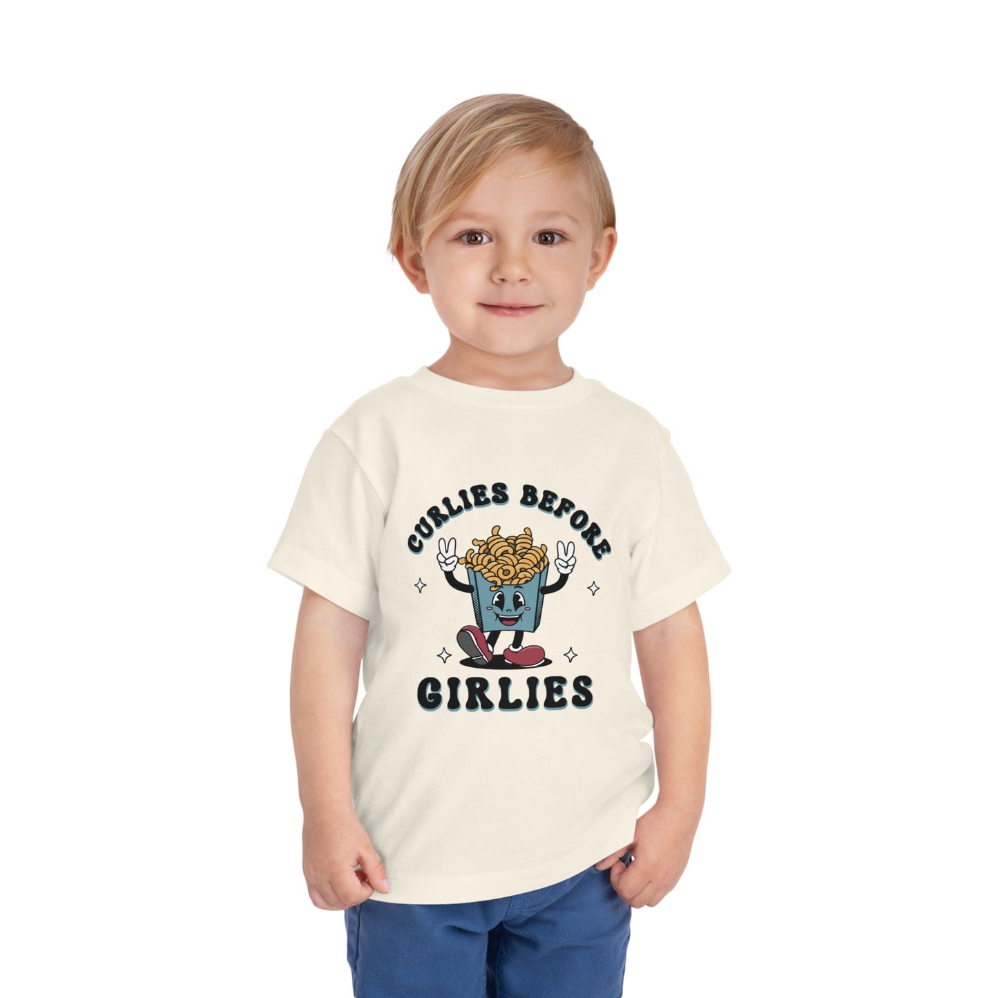 Curlies Before Girlies Toddler Tee