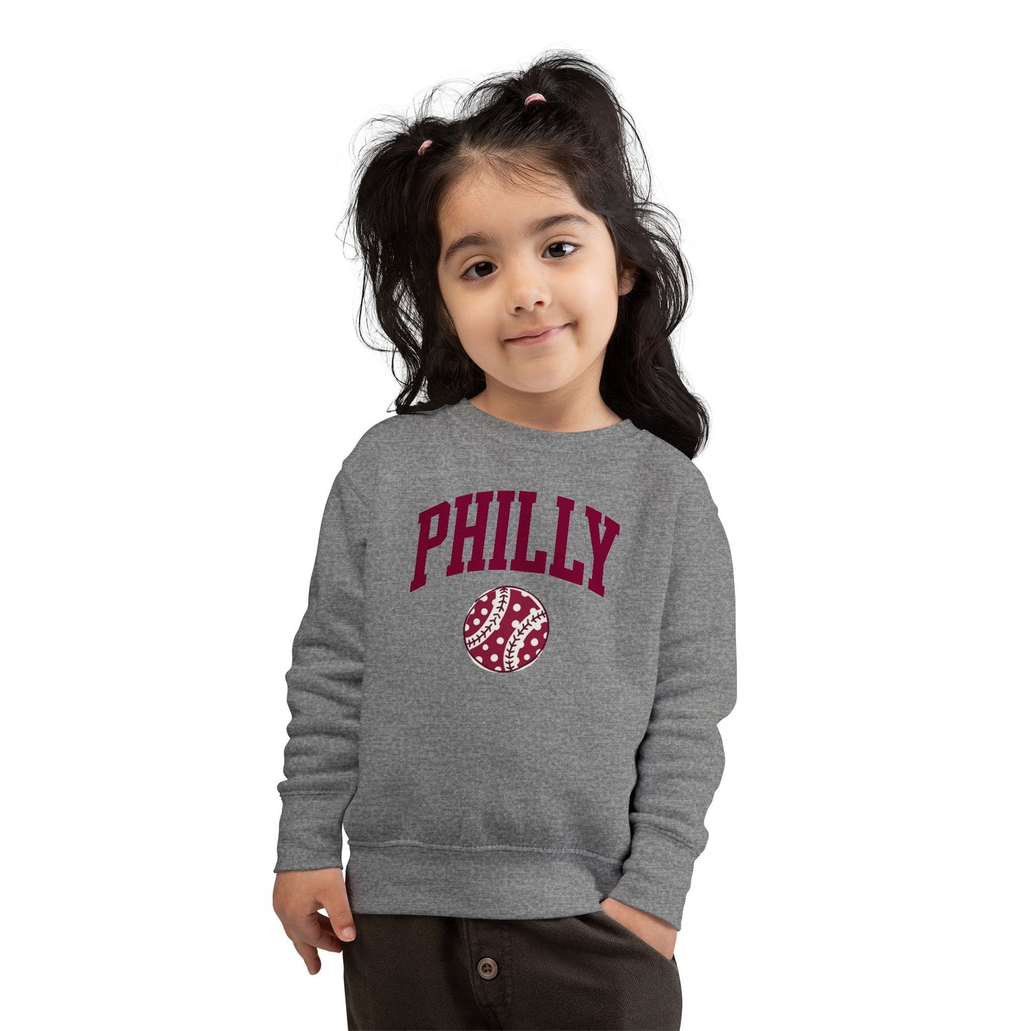 PHILLY Baseball Toddler Sweatshirt