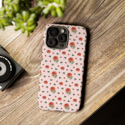 Peony Collage Phone Case