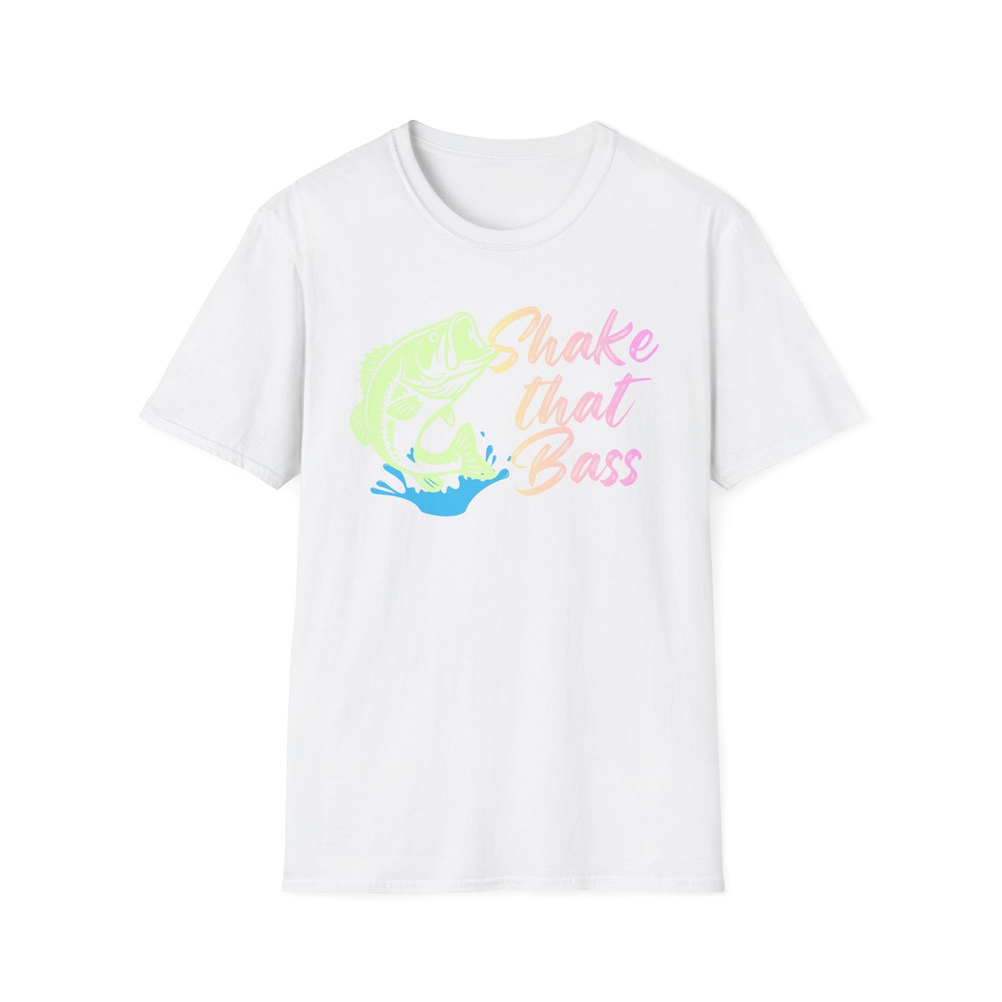 Shake That Bass Neon Gradient T-Shirt