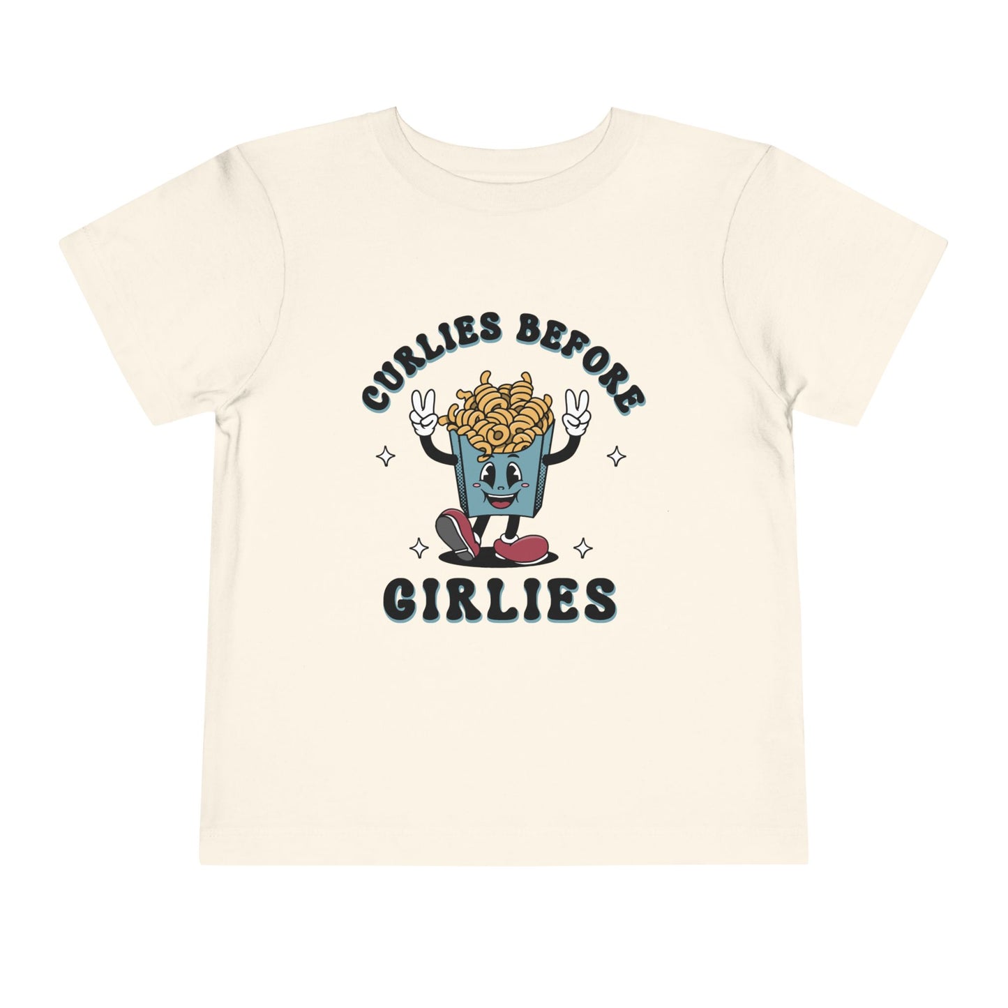 Curlies Before Girlies Toddler Tee