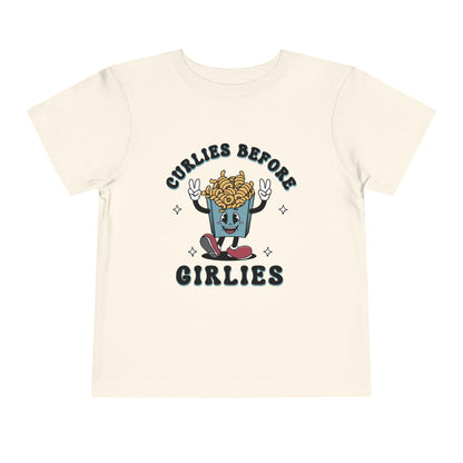 Curlies Before Girlies Toddler Tee