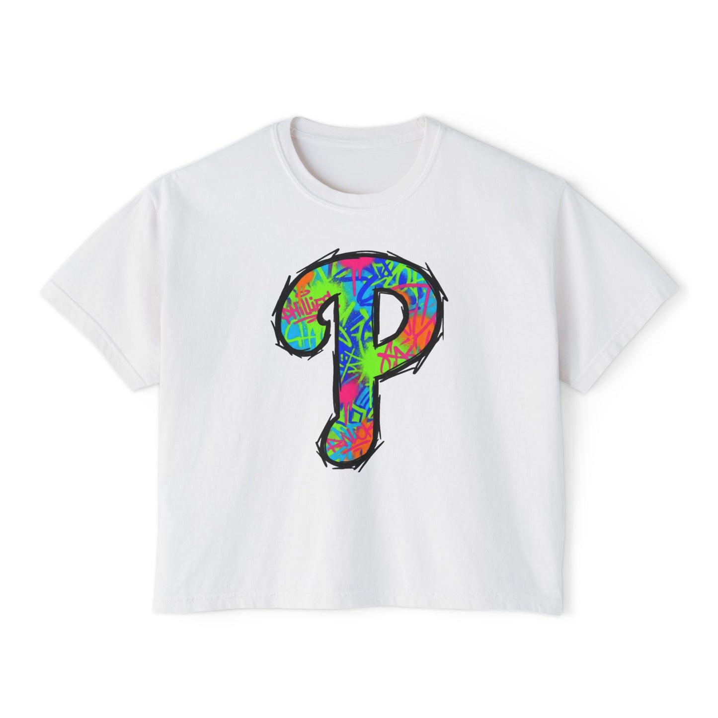 Funky 80s  'P' Retro Print