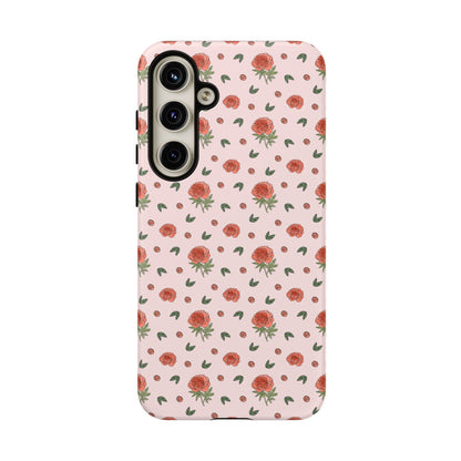 Peony Collage Phone Case