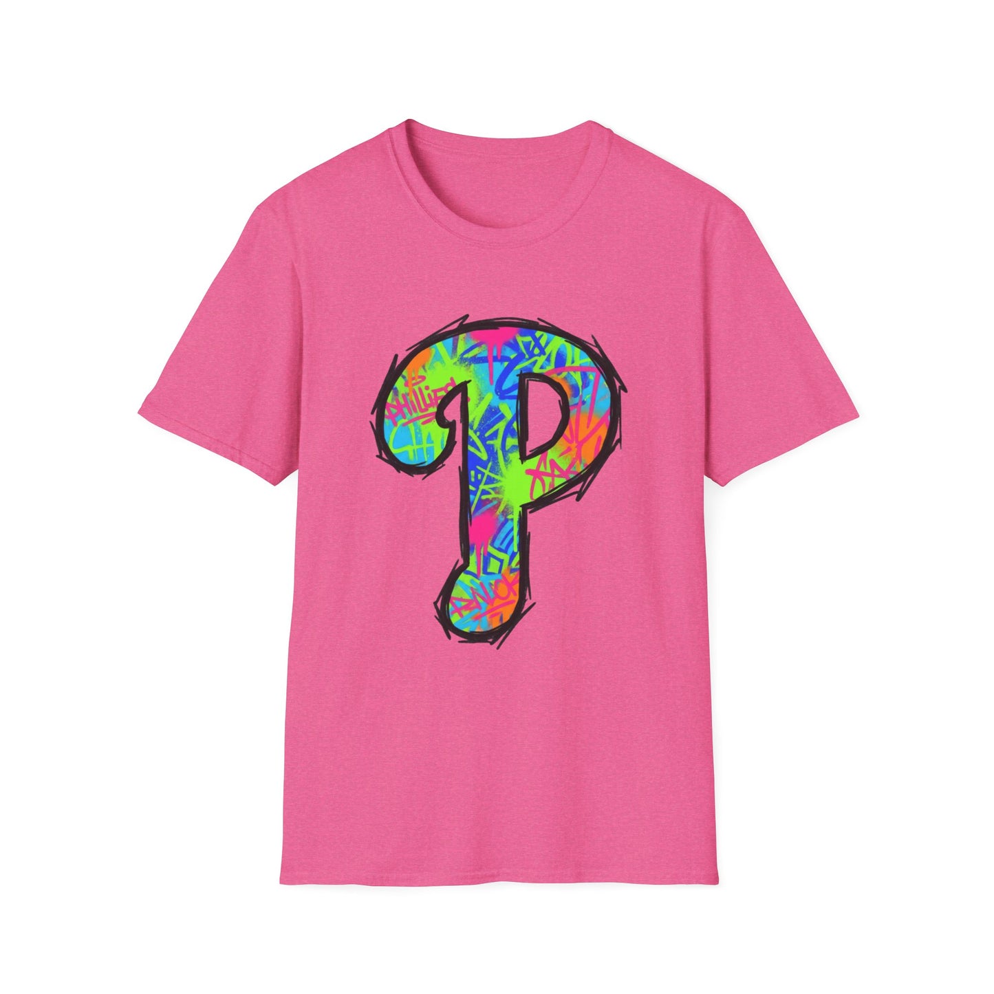 80s Funky 'P' Retro T-Shirt