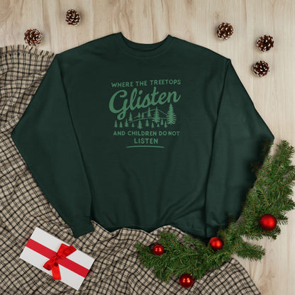 Don't Listen Christmas Sweatshirt