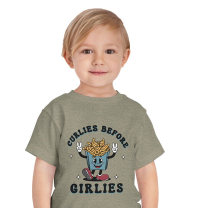 Curlies Before Girlies Toddler Tee