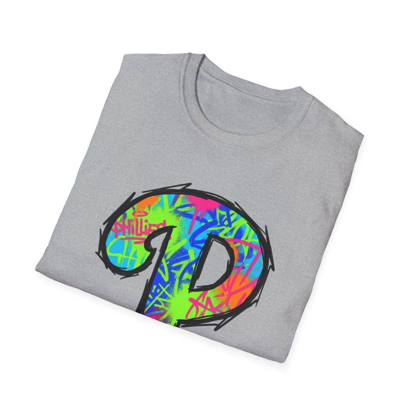 80s Funky 'P' Retro T-Shirt