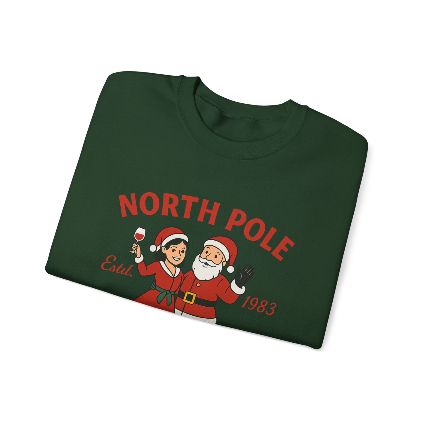Santa Social Sweatshirt