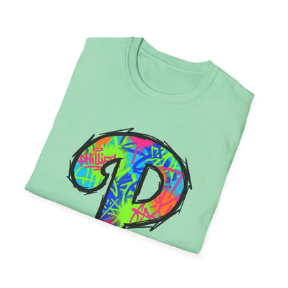 80s Funky 'P' Retro T-Shirt