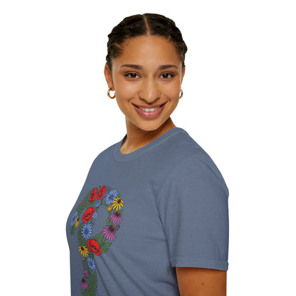 Floral  P T-Shirt