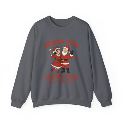 Santa Social Sweatshirt