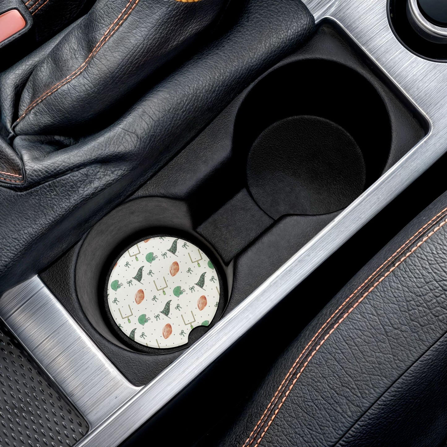 Eagles Soapstone Car Coaster