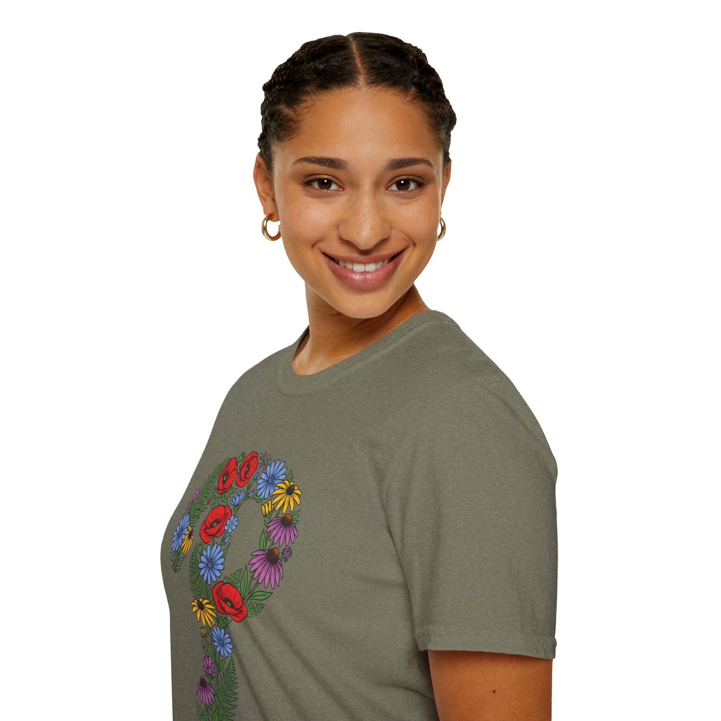 Floral  P T-Shirt
