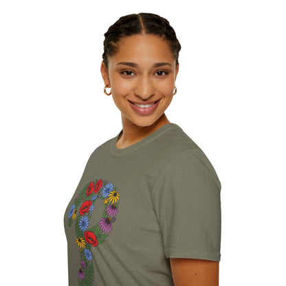 Floral  P T-Shirt
