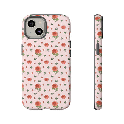 Peony Collage Phone Case