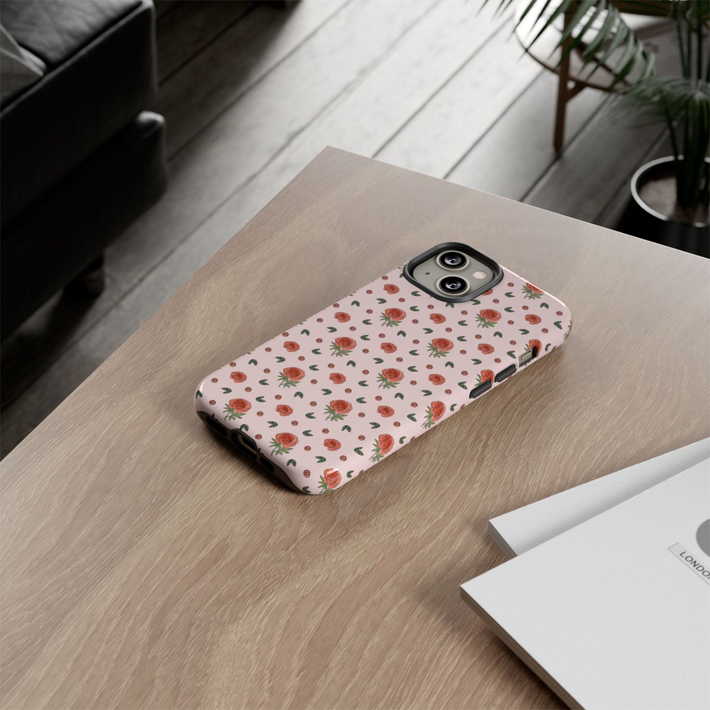 Peony Collage Phone Case