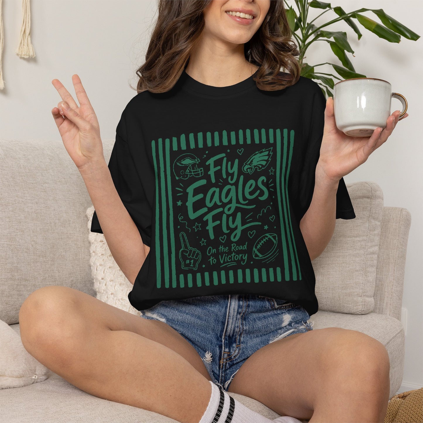 Fly Collage T-Shirt