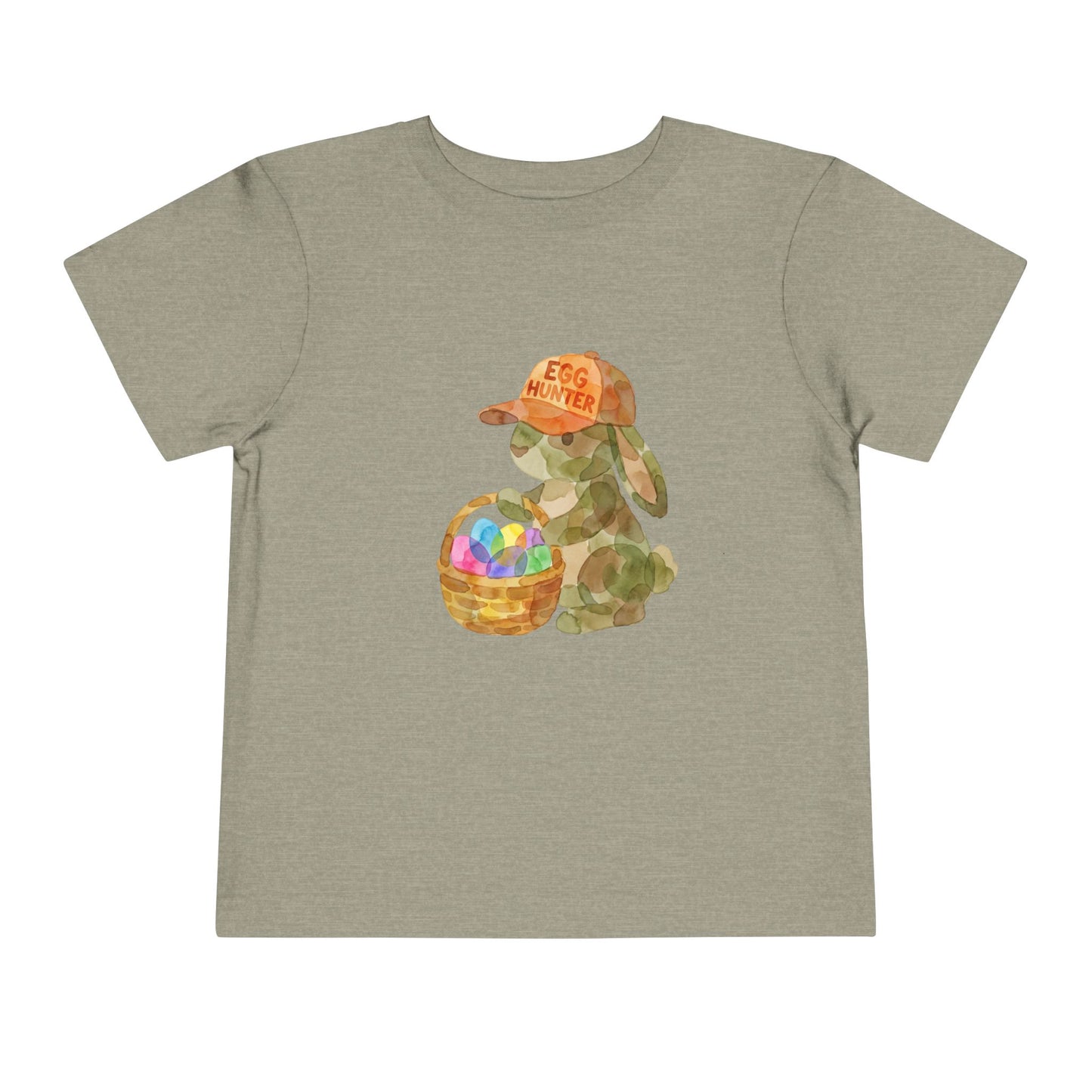 Camo Easter Bunny "Egg Hunter" Toddler Tee