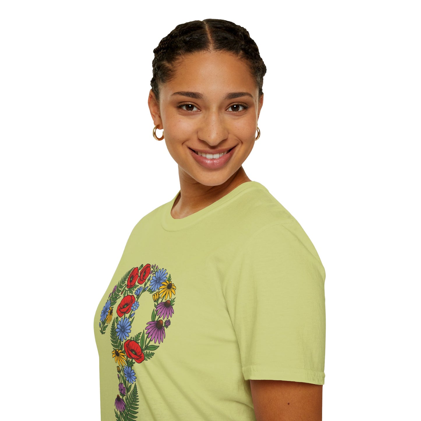 Floral  P T-Shirt